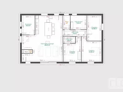 Maison, 118 m²