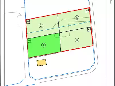 Terrain, 1 104 m²