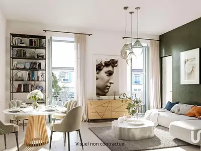 Appartement, 62 m²