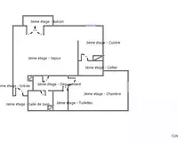 Appartement, 44,3 m²