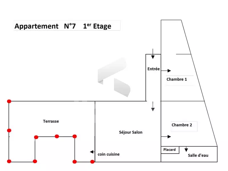 Appartement, 64,5 m²