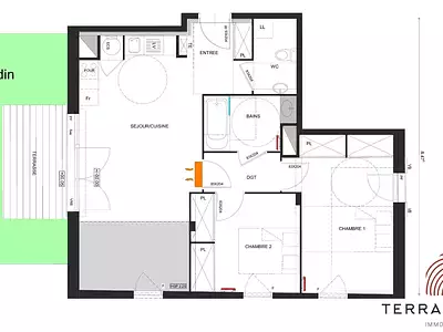 Appartement, 66,21 m²