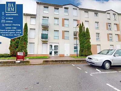 Appartement, 61,05 m²