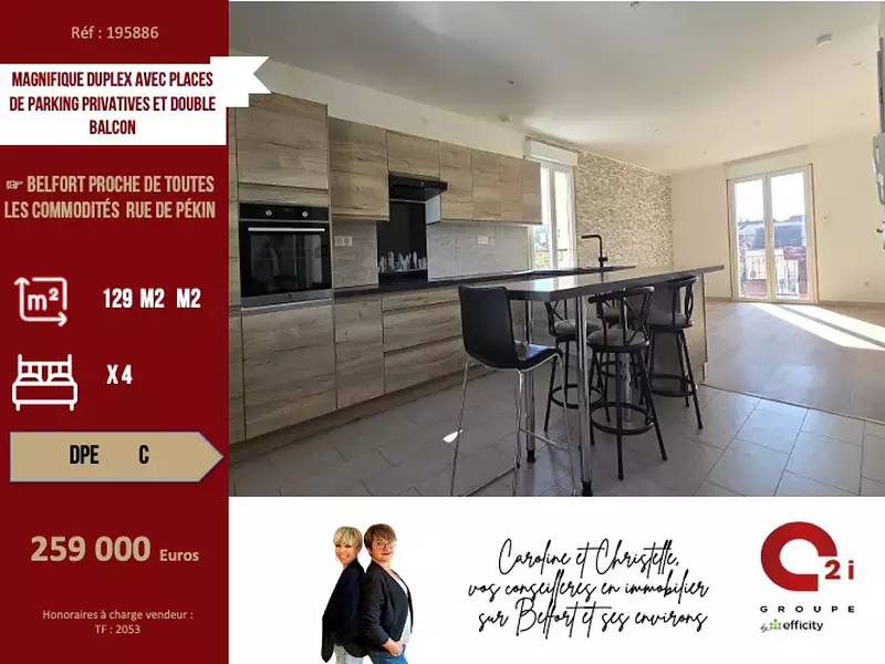 Appartement, 129 m²