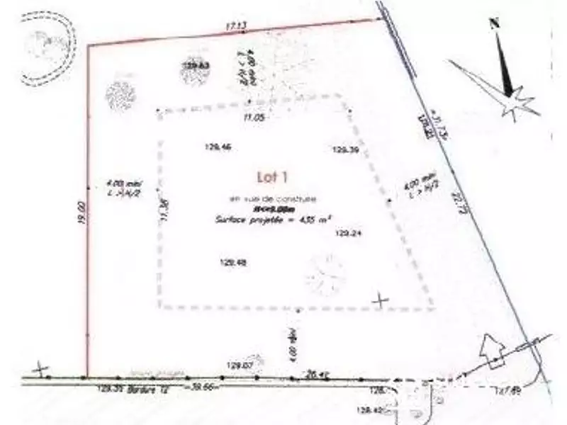 Terrain, 435 m²