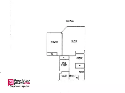 Appartement, 48 m²