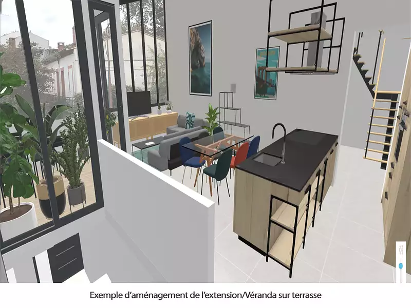 Appartement, 53 m²