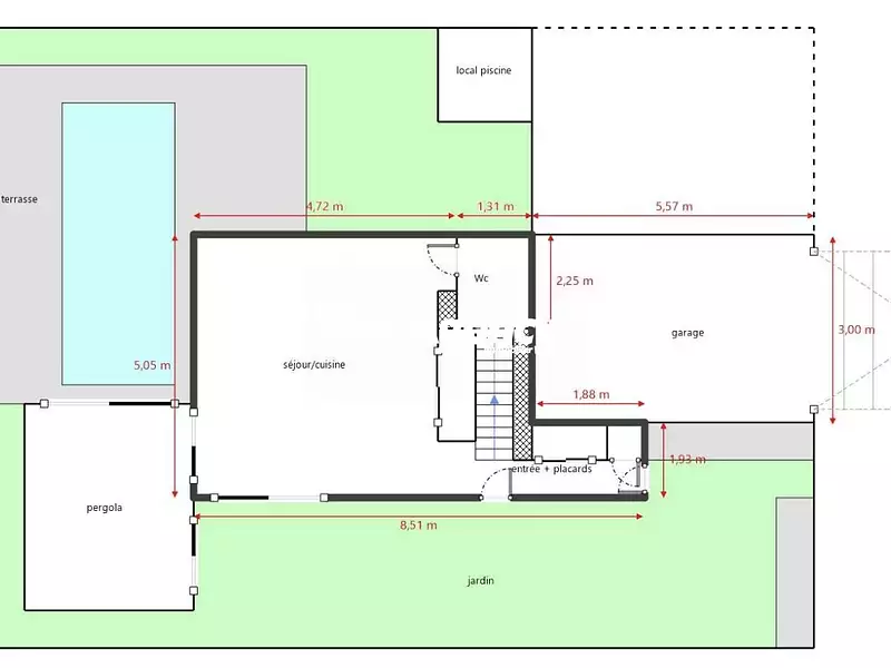 Maison, 80,17 m²
