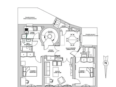 Appartement, 73 m²