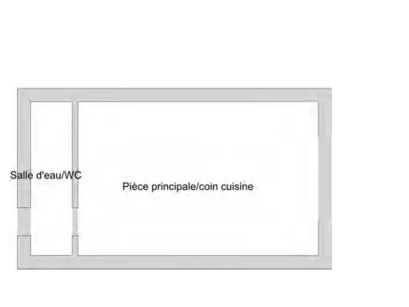 Appartement, 14,95 m²