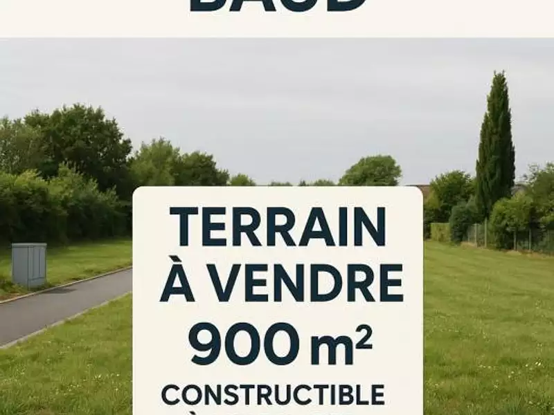 Terrain, 900 m²