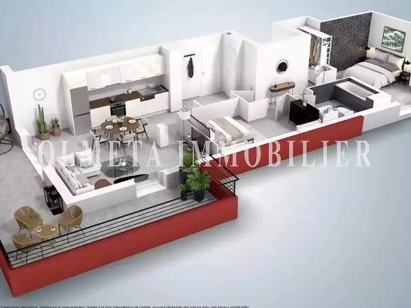 Appartement, 67,37 m²