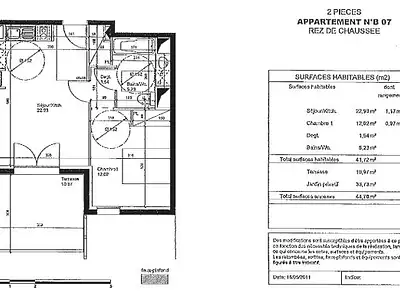 Appartement, 41 m²