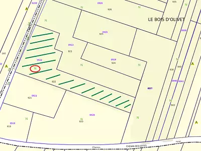 Terrain, 2 380 m²