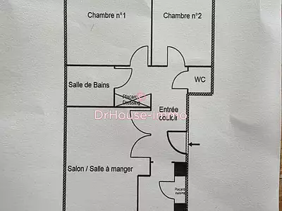 Appartement, 51,17 m²
