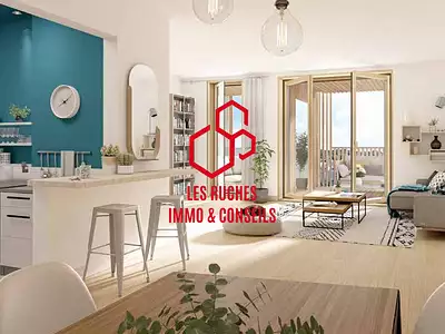 Appartement, 43,7 m²