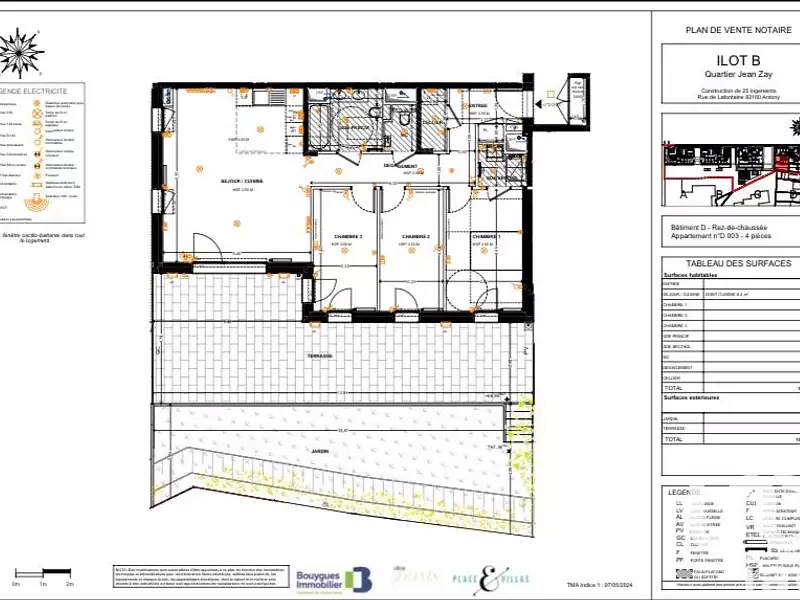 Appartement, 91 m²