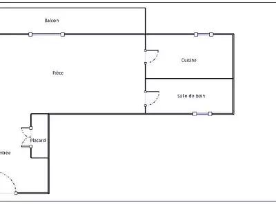 Appartement, 25,23 m²