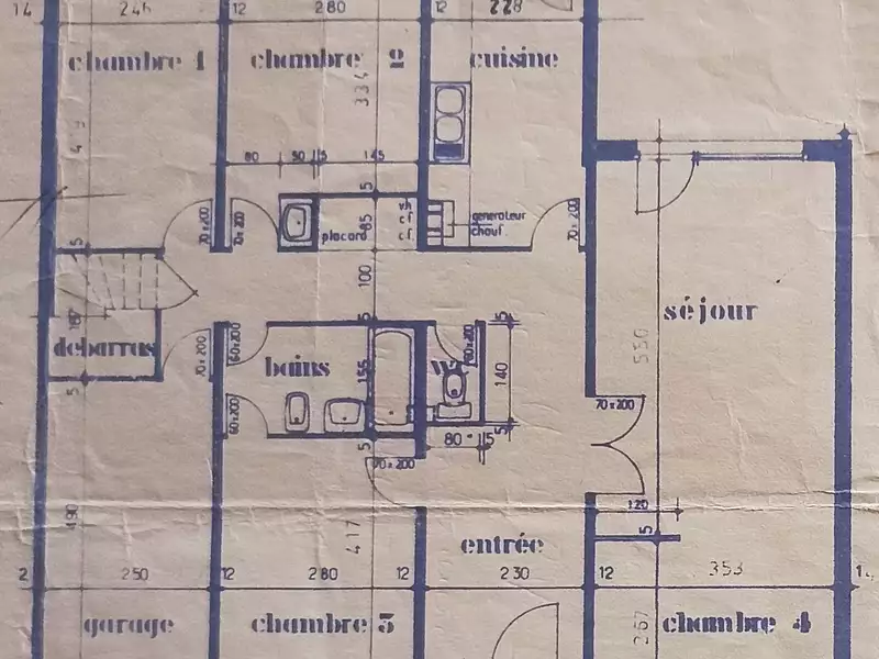 Maison, 97,6 m²