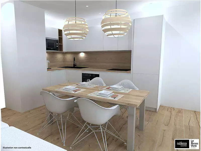 Appartement, 57,43 m²