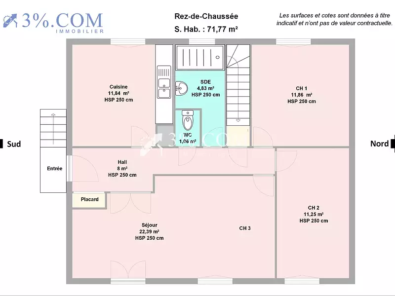 Maison, 72 m²