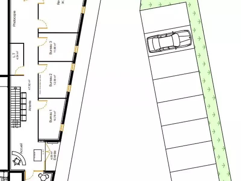 Divers, 300 m²