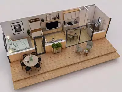 Maison, 50 m²