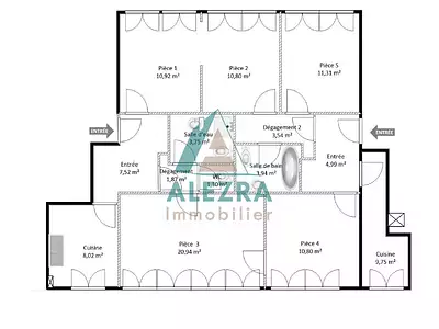Appartement, 109,45 m²