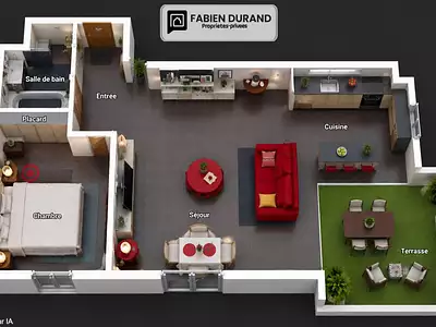 Appartement, 42 m²