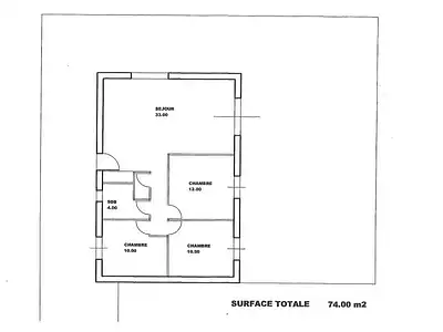Maison, 74 m²