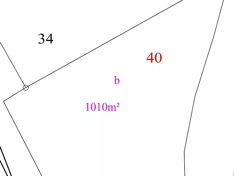 Terrain, 1 010 m²