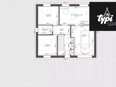 Appartement, 70 m²