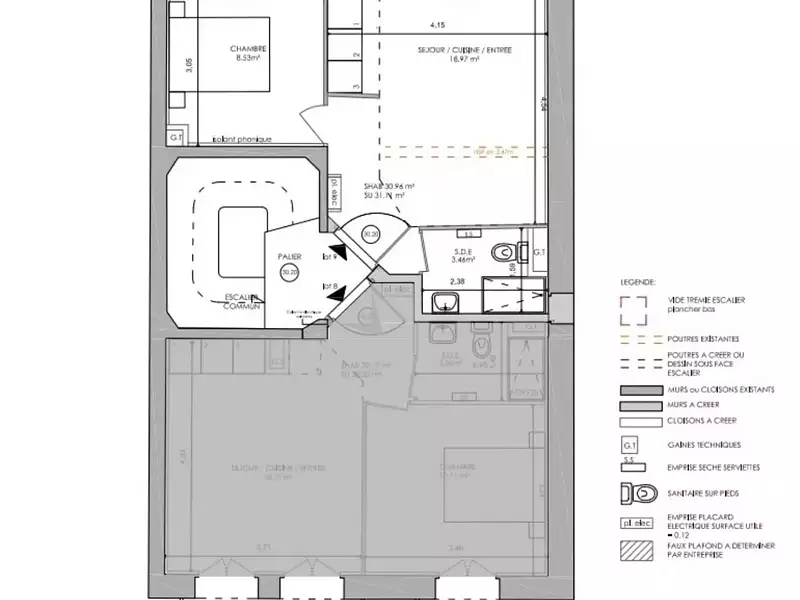 Appartement, 31 m²