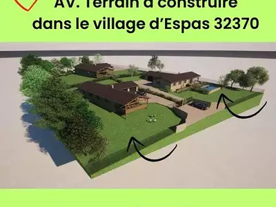 Terrain, 1 072 m²
