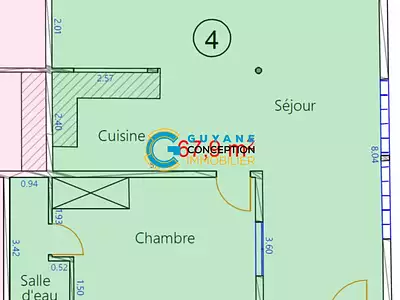 Appartement, 67,9 m²