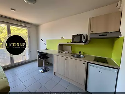 Appartement, 17,63 m²