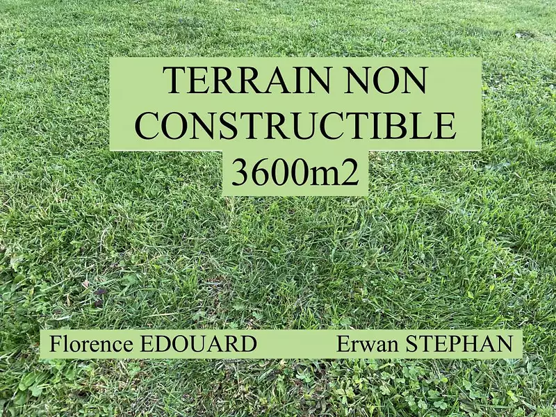 Terrain, 3 600 m²