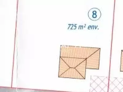 Terrain, 725 m²