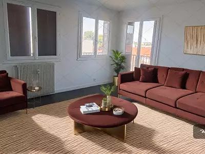 Appartement, 60,8 m²