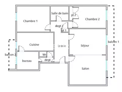 Appartement, 105 m²