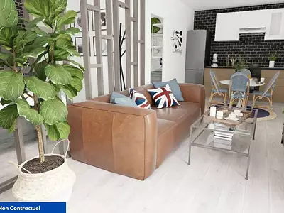 Appartement, 42,9 m²