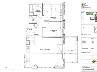 Appartement, 67 m²