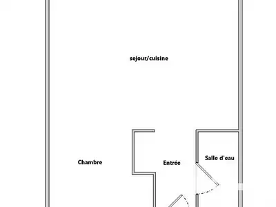 Appartement, 33 m²