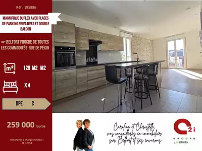 Appartement, 129 m²