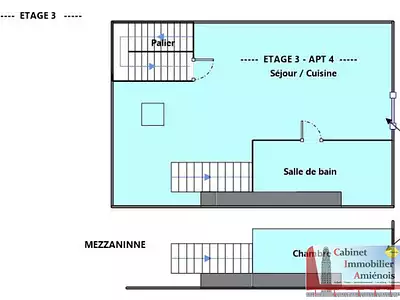 Immeuble, 105 m²