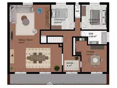 Maison, 131 m²