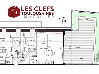 Appartement, 85 m²