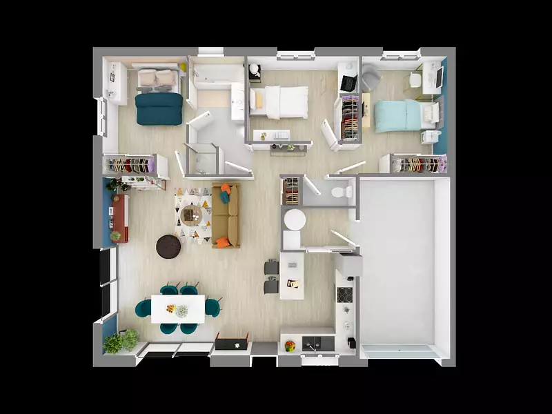 Maison, 90 m²