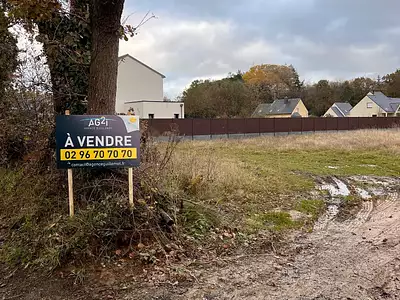 Terrain, 1 100 m²