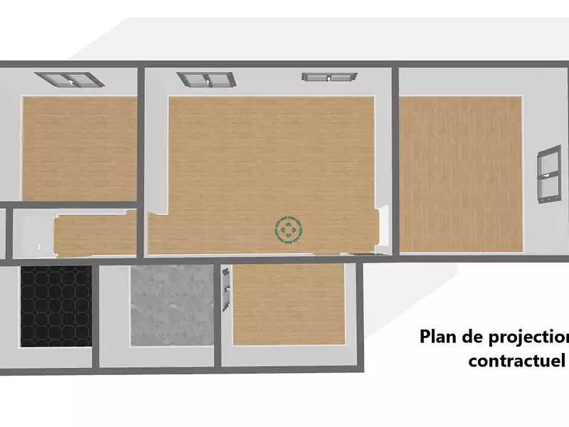 Appartement, 55,26 m²